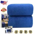 Oversized Luxurious 39x78 Inch Bath Sheets - Super Soft Microfiber Set of 2