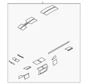 Genuine Ford Stripe Tape 8R3Z-6320000-LE