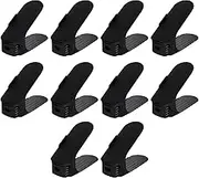Shoe Stacker - 10 Adjustable Shoe | Adjustable Shoe Saver Shoe Rack | Double Deck Shoe Rack Rack for Closet Organization, Shoe Slots