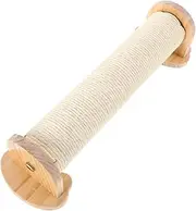 NOLITOY Cat Cage Scratch Pole Portable Sisal Scratching Post for Kittens Space Saving Interactive Pet for Cages Vertical Cat Scratcher Durable Claw Climbing Aid