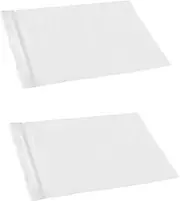 CHILDWEET 100Pcs Thick Reusable Plastic Zipper Seal Bags Heavy Duty Clear Storage Bags for Organizing Crafts Beads Coins and Daily Items