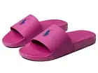 POLO RALPH LAUREN POOL PONY SLIDES COLOR VIVID PINK /BLUE PONY SIZE 11D NIB