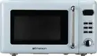 MWR7020BL Retro Compact Countertop Microwave Oven with Button Control, LED Displ