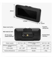 M50 GPS Smart Inclinometer Off-road 4X4 Car Digital Display Tilt Roll Pitch Angl