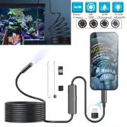 Borescope Endoscope for iPhone iOS Camera Waterproof Snake Inspection DirectPlug