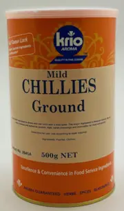 Krio Krush Chilli Ground Mild 500 Gr x 1
