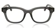 Square Full Rim Plastic Men's Glasses Grey, Size 49 - Lenses Included - Private Health Rebate - Blue Light Block Available - Arise Collective