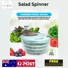 Salad Spinner Large 4.0 Liter Lettuce Spinner Vegetable Washer with Bowl Rotary