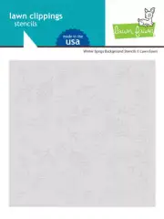 Lawn Fawn Clippings Stencils - Winter Sprigs Background LF3265