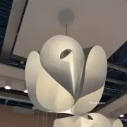 Ikea BÄCKNATE Pendant lamp shade, white, 20 " (LAMP SHADE ONLY) NEW