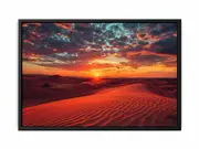 Desert Sun Framed Print Fine Art Poster Print