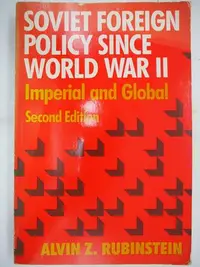 在飛比找Yahoo!奇摩拍賣優惠-【月界二手書】Soviet foreign policy s