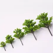 Home Scenery Display Set of 20 HO Scale Park Scenery Train Plastic Model Trees