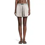 [TOM FORD] Stretch Silk Satin PJ Shorts Silver