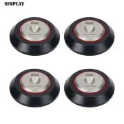Audio Bastion 4PCS X-PAD Pro Speaker Spike Pads Audio Shoes Load Capacity 100KG