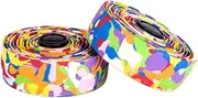1 Pair Handlebar Strap Grab Handle Camo Duct Tape Non Skid Tape Handlebar Straps Bike Handlebar Tape Camouflage Tape Synthetic Sponge Colorful Bike Handlebar Strap Handlebar Ribbon