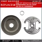 Clutch Drum for Husqvarna 340 345 346XP 350 353 351 Chainsaw Sprocket Bearing US