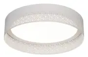 AFX ASHF1626L30D1 Ash 1 Light 16"W Integrated LED Flush Mount - White