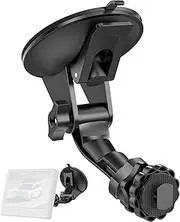 Pixelman Backup Camera Monitor Mount,(7/9 inch) Large Dual Suction Cup Reverse Camera Monitor Mount,Windshield Holder for Rear View Monitor,Car Display Monitor Bracket for RVs,Trucks,Vans