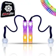 UltraPoi HelixPoi001 Set LED Poi for Raves and Concerts LED Glow Sick