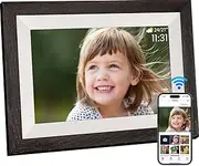Ekasoco WiFi Digital Picture Frame 10.1 Inches, 1280 x 800 HD IPS Touch Screen Electronic Picture Frame with 32 GB Memory, Auto Rotate, Share Photos/Videos Immediately via App from Uberall