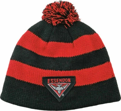 AFL Essendon Bombers Baby Bar Beanie