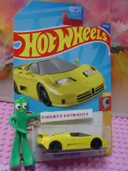 2022 Hot Wheels '94 BUGATTI EB110 SS #65☆yellow; black 10sp ☆RYU'S Rides☆TURBO