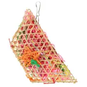 Cage Toy Parrot Parrot Wooden Toys Toys Parrot Cage Bird Chewing Toy