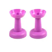 2Pcs Popsicle Protectors Drip Guard Holder Plastic Double Ends Ice Cream Brac...