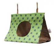 Triangle Hanging Bird Nest Parrot Sleeping Bed Summer Shelter for Other birds