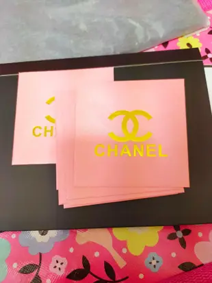 CHANEL 全新 盒裝 10入 粉色 小巧 利事包/紅包袋/信封