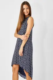 Lianne Geo Print Dress--VER-LIANS16