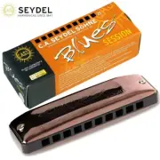 Seydel Sessions Antique Diatonic Harmonica Key of C With Case 10201C-ANTIQUE