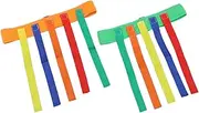 Toyvian 2 Sets Pull Tail Game Belts for Fun Outdoor Chasing for Family Friends Engaging Childrens Activities for Coordination Training Random Color
