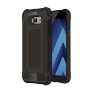 2PCS For Galaxy A5 (2017) Tough Armor TPU + PC Combination Case (Black)