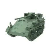 1/160 N Scale Railway Military Model Kit Germany Wiesel 1A4 SPAA