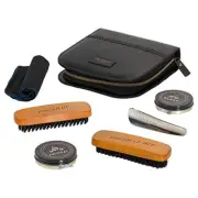 NWT Ted Baker London Shoe Care Kit Rise and Shine Black Leather Set