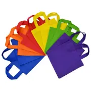OccasionALL Assorted Gift Wrap Bags, Medium Cloth Bags with Handles, Reusable...