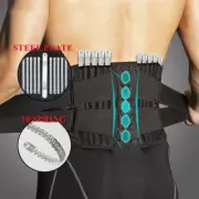 Back Brace Waist Trainer Belt Spine Support Breathable Lumbar Corset Gym Belts