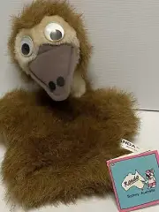 Randa Ostrich Hand Puppet Kids Toy Australia Plush Soft Toy With Tags Vintage