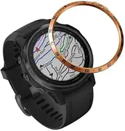 [TIOYW] Smartwatch Metal Bezel Ring Time Frame Glass Screen Protector Cover For Garmin Fenix 6S Pro Solar Sapphire Protective Case Rings