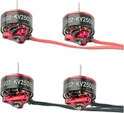 for Happymodel 4PCS SE0802 0802 1-2S 16000KV 19000KV 22000KV 25000KV Brushless Motor for Mobula7 for Snapper7 for Mobula6 RC Quadcopter(4PCS 25000KV)