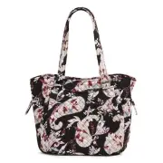 Vera Bradley Iconic Glenna Satchel Signature Cotton Botanical Paisley