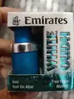 Emirate WHITE OUDH Roll On Attar, 6ml, oil based & non alcoholic perfumes