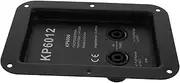 Kisangel Speaker Terminal Junction Box Durable Connector Plate for Loudspeaker Accessories Professional Design for Optimal Signal Transfer and Compatibility with Various Speakers