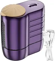 Hair Oil Applicator, Scalp Care Massager, Electric Head Massager, Nourishing Oil Dispensing Technology, Portable and Easy to Use for Women, Teens, and Adults, Purple/dark Blue