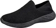 [Generic] Fashion Sneaker Shoes for Men New Non Slip Walking Fashion Light Shoes Middle Aged and Elderly Shoes Sneaker Crease Shield Men 13