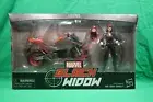 MARVEL LEGENDS BLACK WIDOW WITH MOTORCYCLE