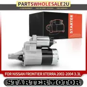 Starter for Nissan Frontier Xterra 2002-2004 V6 3.3L 1.4KW 12Volt Clockwise 11T (for: Nissan)