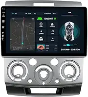 Car GPS Navigation for Ford Ranger PJ PK/Mazda BT-50 2006-2011 Car Stereo Head Unit -2GB+32GB-Free Back Camera-Support Wireless Carplay/DSP/DAB/Fast-Boot-9in IPS
